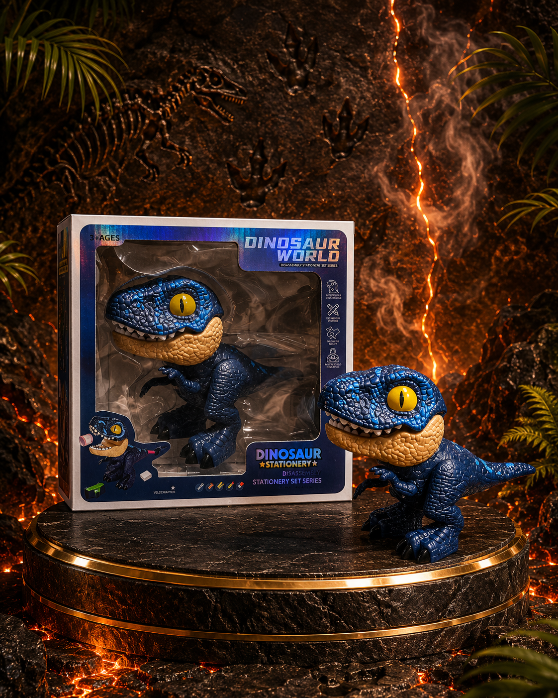 Dinosaurio T-Rex 5 en 1 para Niños