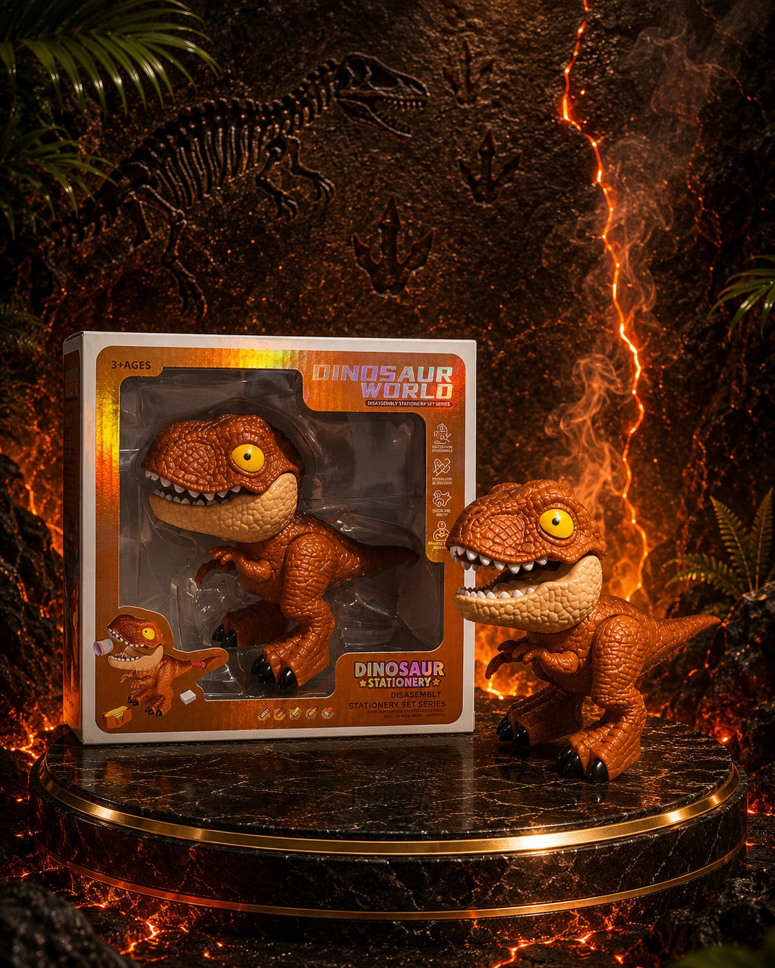 Dinosaurio T-Rex 5 en 1 para Niños